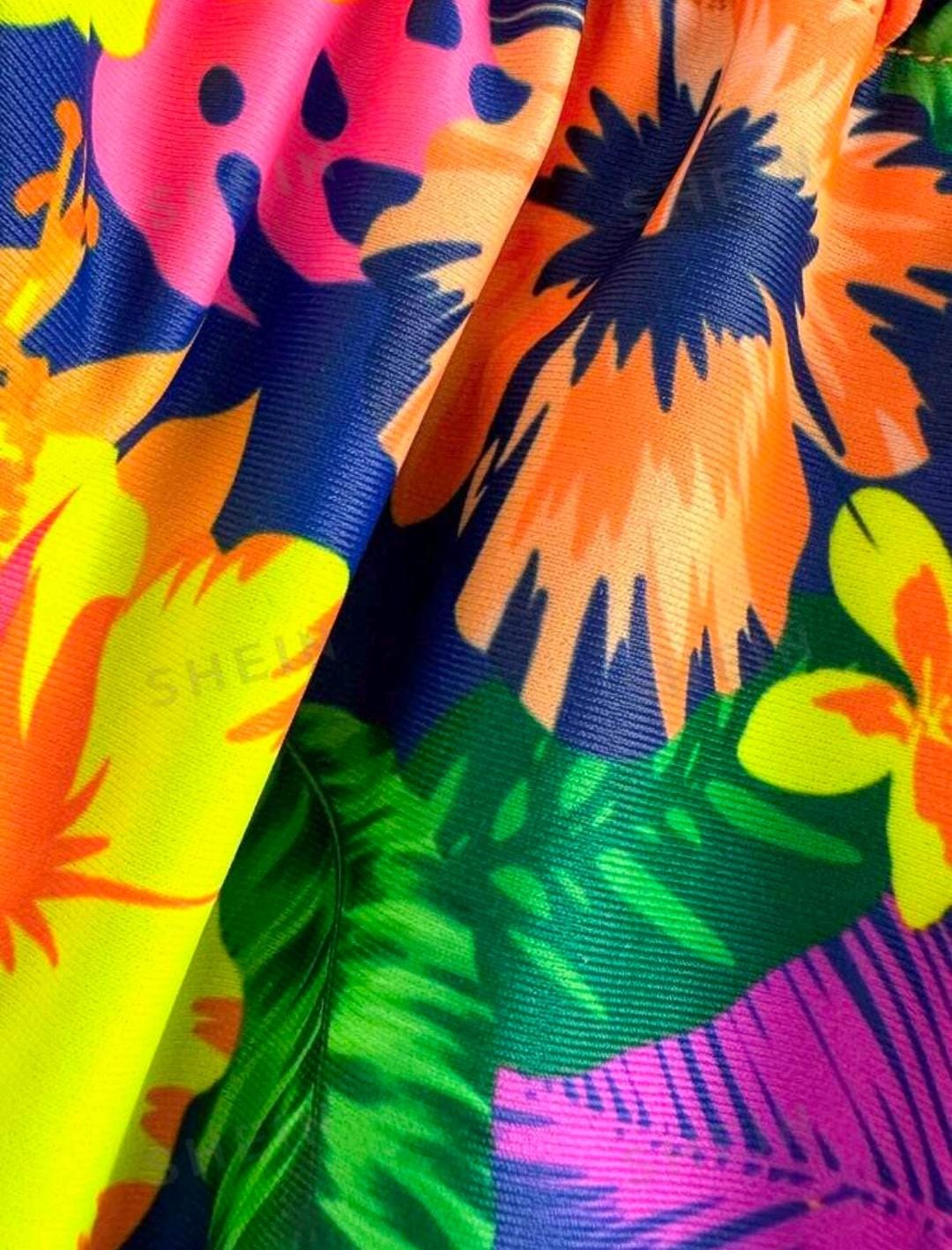 SHEIN Swim Bikini de copas con tirantes estampado