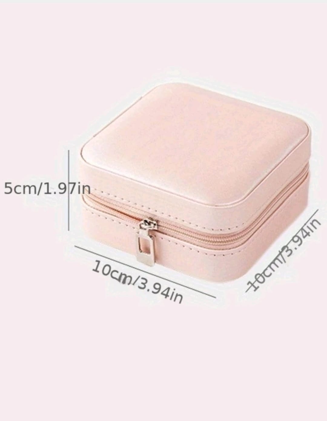 1 Pieza Caja De Almacenamiento De Joyas De Múltiples Rejillas