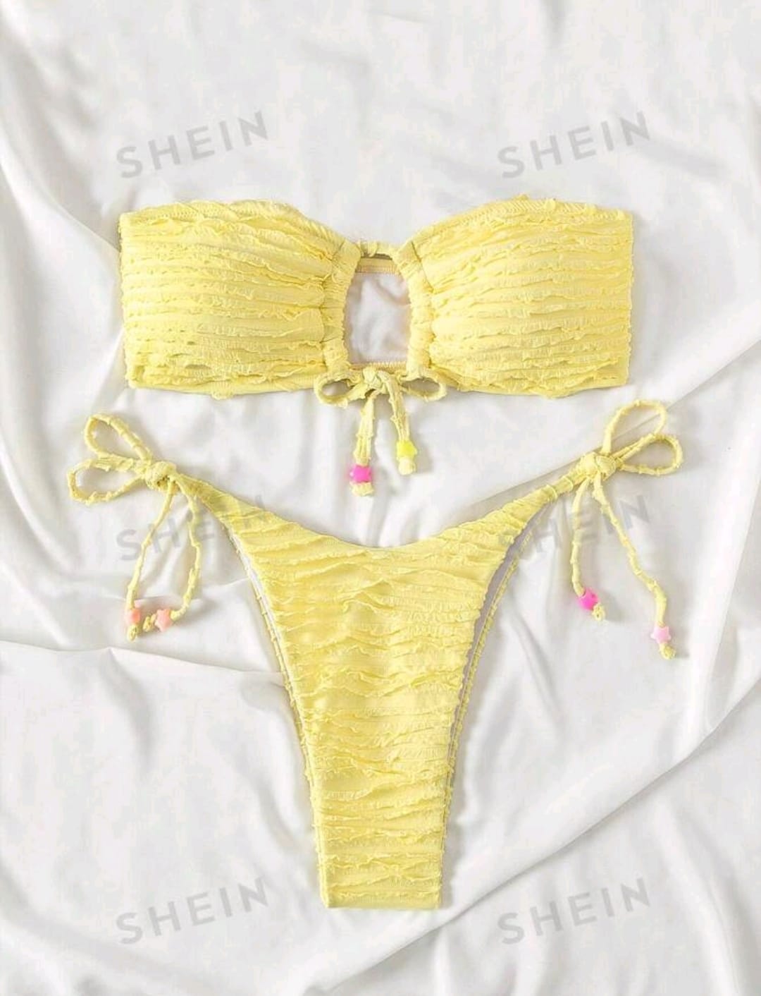 SHEIN Swim Conjunto De Traje De Baño