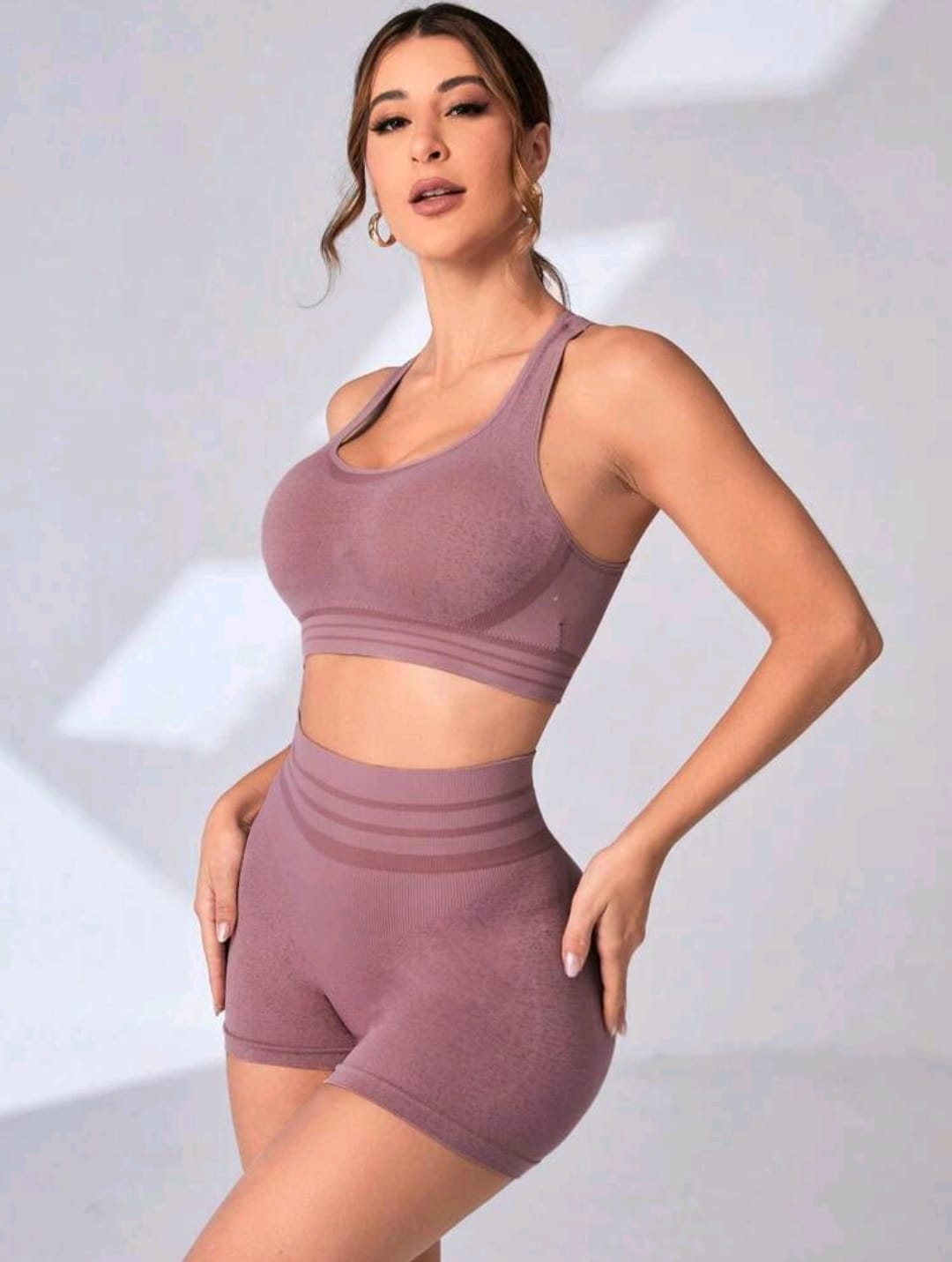 SHEIN Sport Studio Sujetador deportivo de gran elasticidad sin costuras