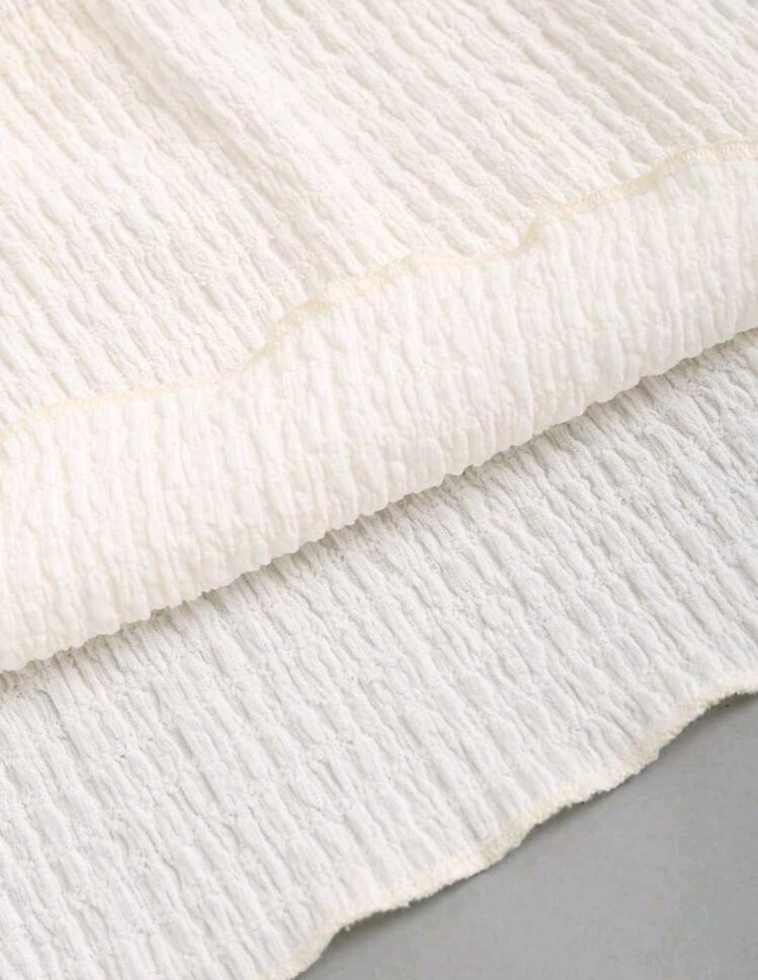 Sweetra Camisola sin espalda de mujer para verano con dobladillo de volantes