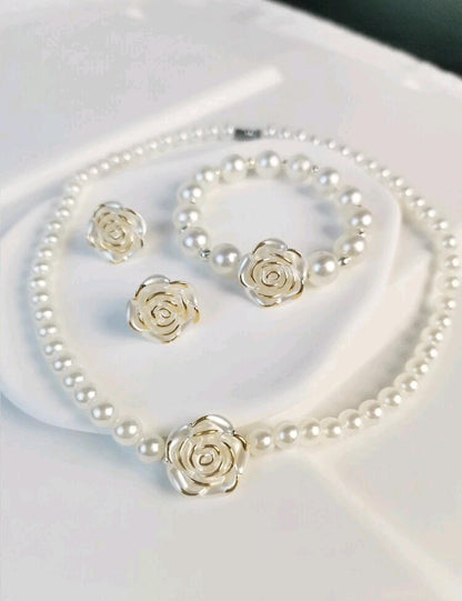 Set joyas perla