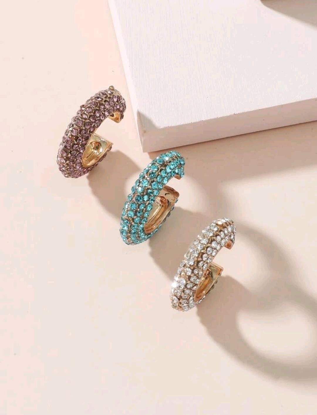 3 piezas Cuff de oreja