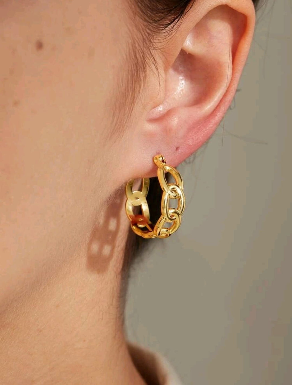 Pendientes de aro con diseño