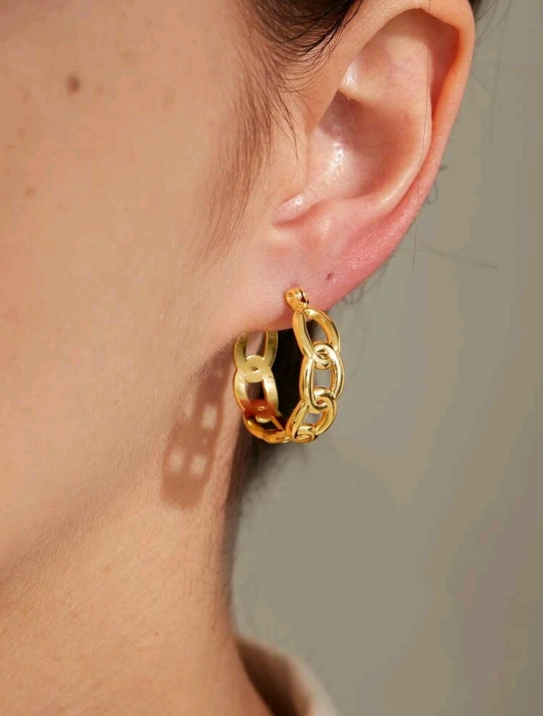 Pendientes de aro con diseño