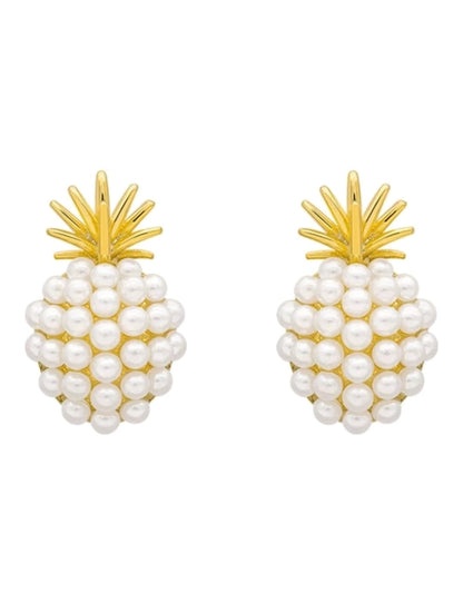 Pendientes Con Diseño De Piña