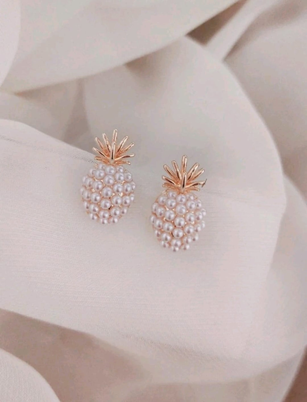 Pendientes Con Diseño De Piña