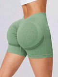 SHEIN Sport Seamluxe Pantalones cortos de entrenamiento