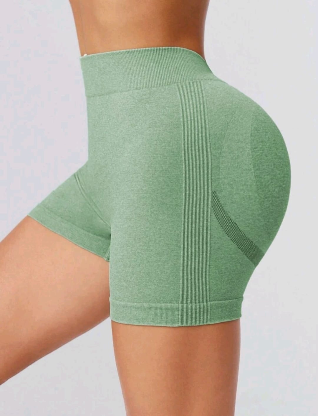 SHEIN Sport Seamluxe Pantalones cortos de entrenamiento