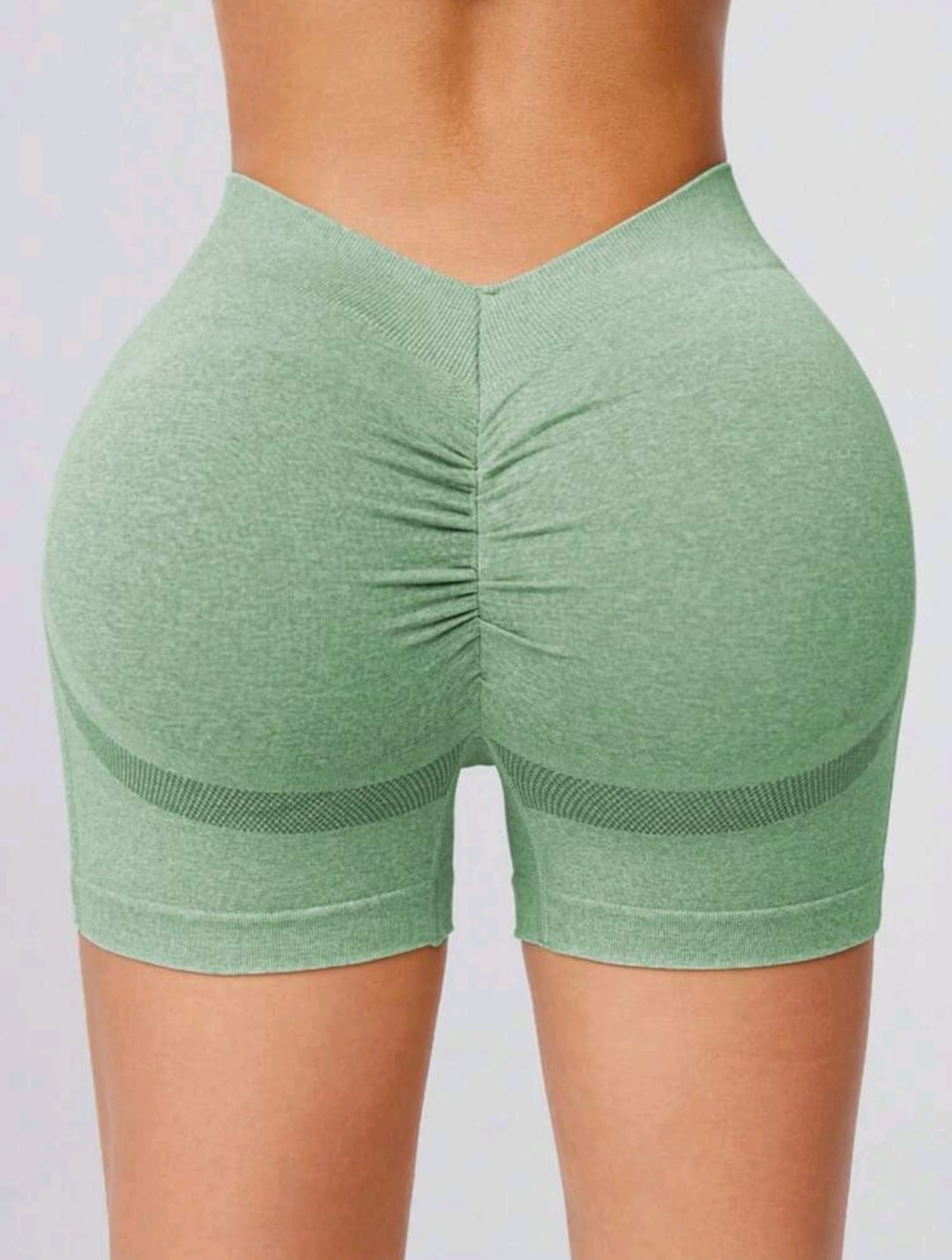 SHEIN Sport Seamluxe Pantalones cortos de entrenamiento