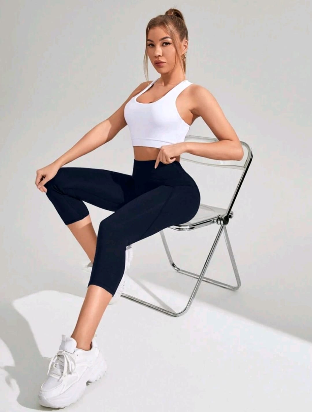 SHEIN Sport Studio Mallas básicas