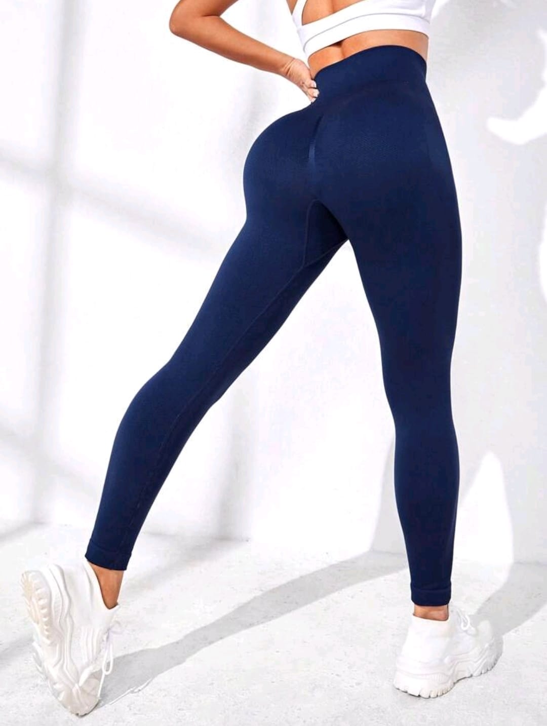 SHEIN Sport Studio Leggings Deportivos Sólidos