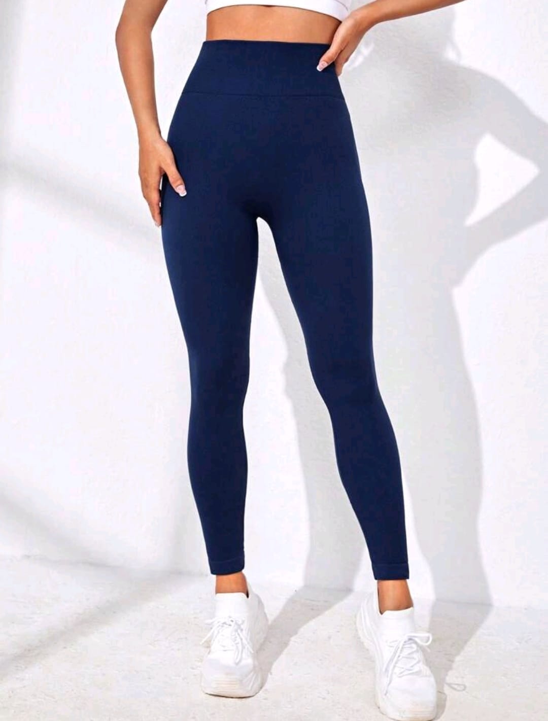 SHEIN Sport Studio Leggings Deportivos Sólidos