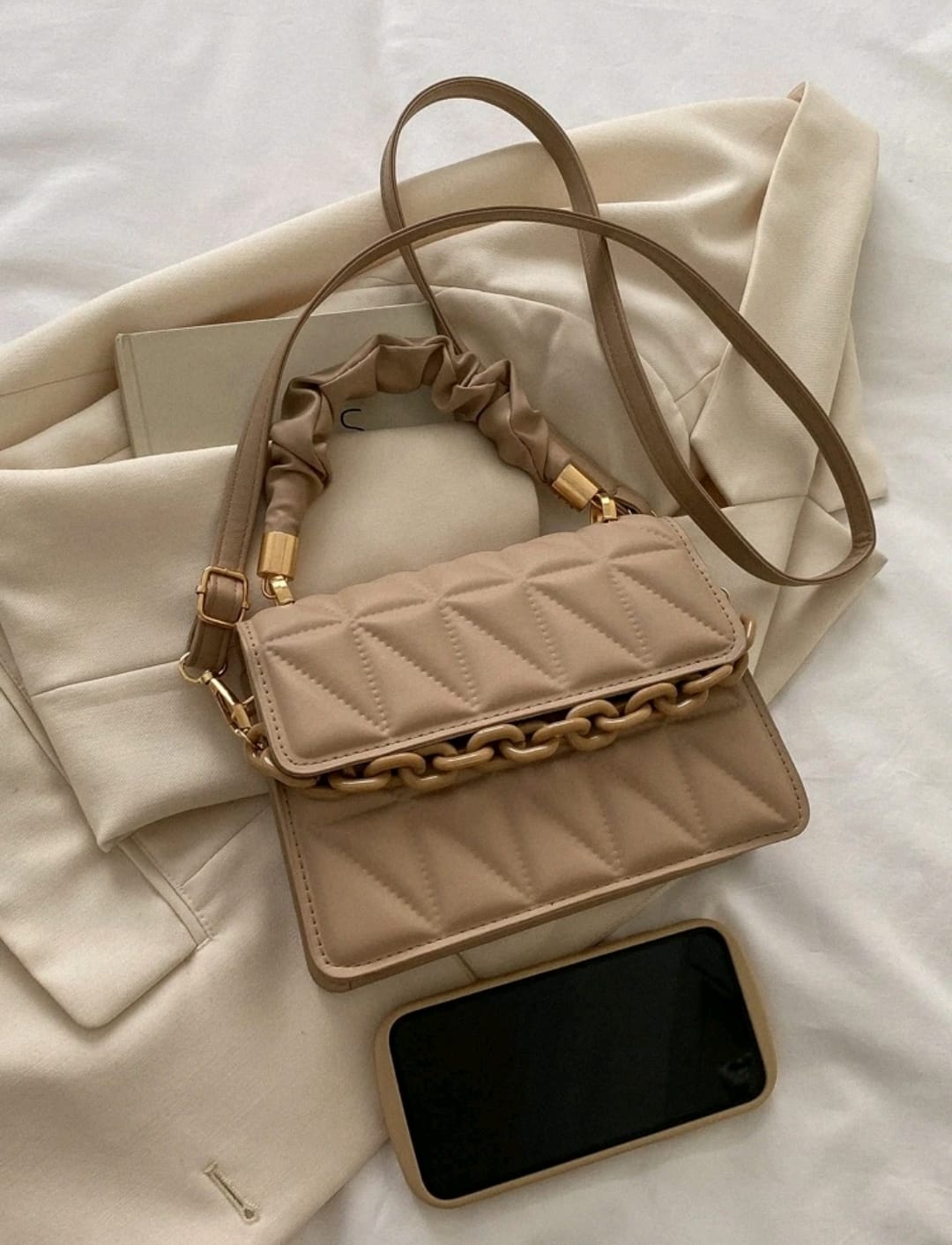 Bolso cuadrado, ligero, informal, de negocios
