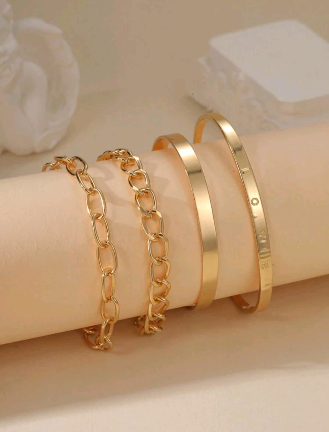 Conjunto De 4 Piezas De Pulsera