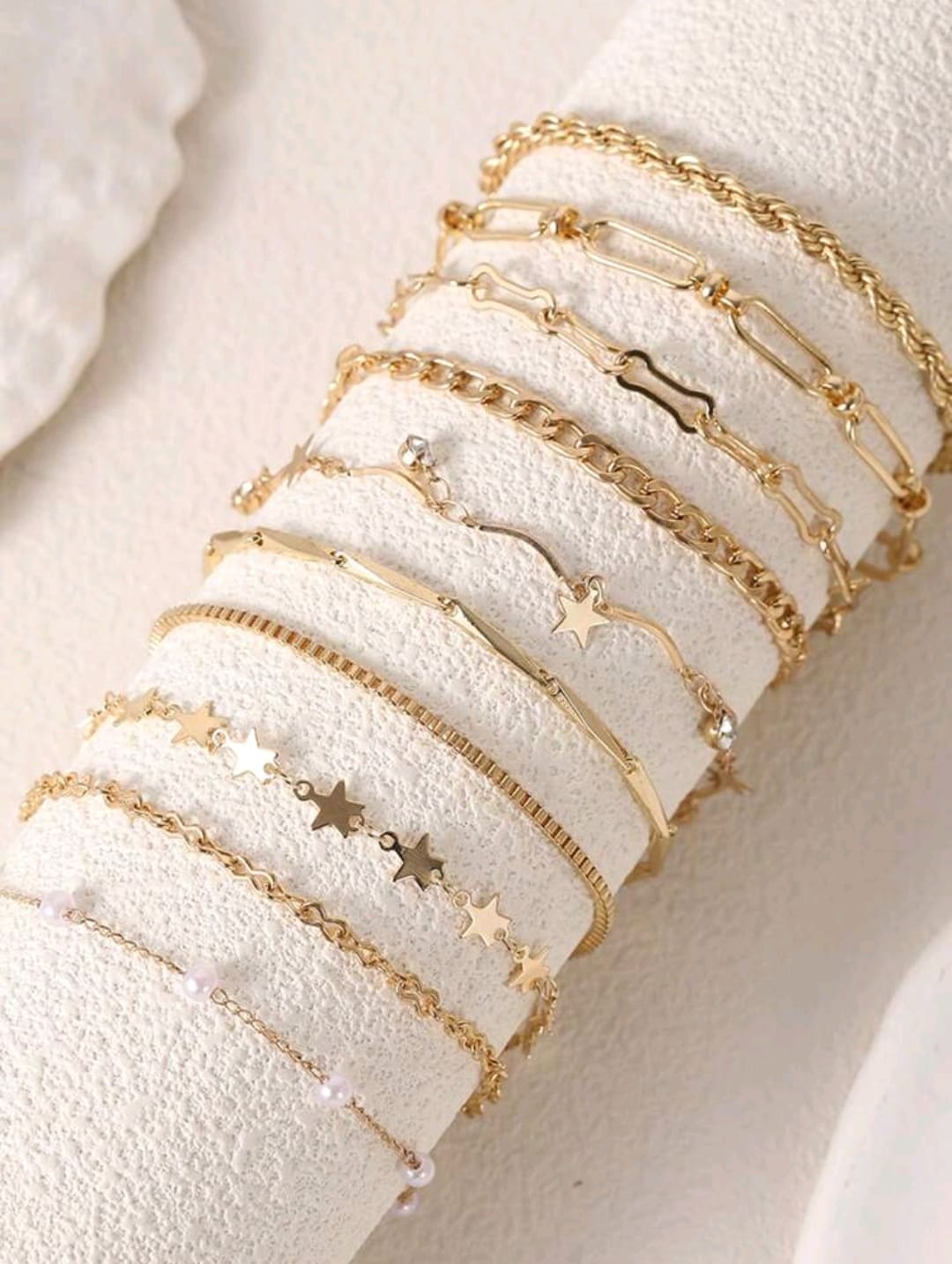 Set de 10 piezas de pulsera con de estrella