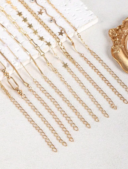 Set de 10 piezas de pulsera con de estrella