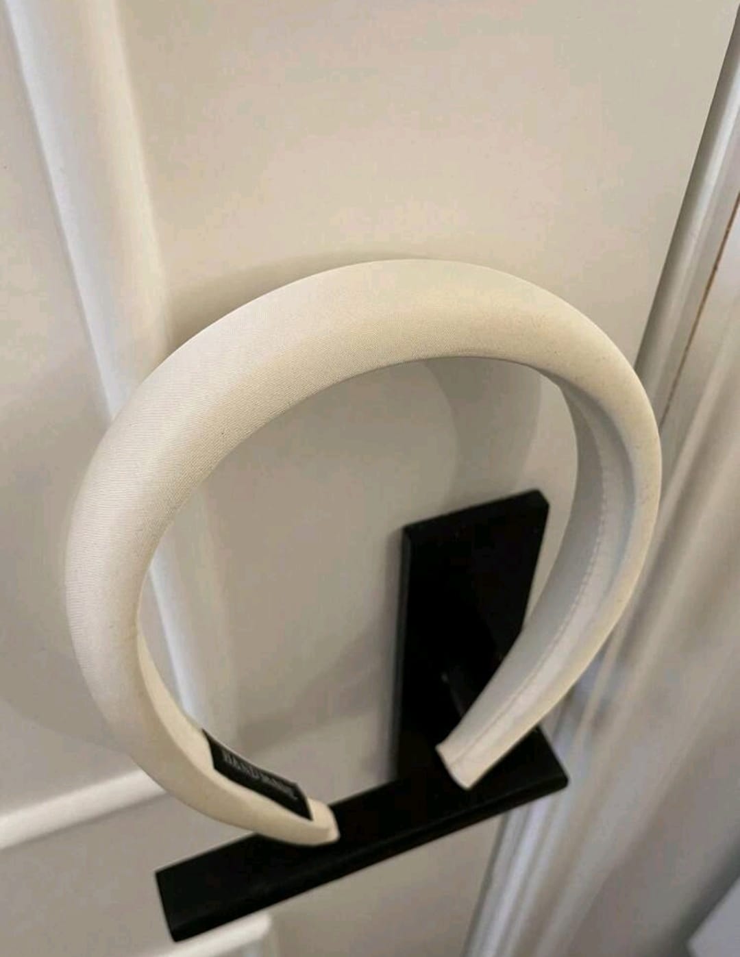 Juego de 3 diademas minimalistas de unicolor negro/blanco/marrón