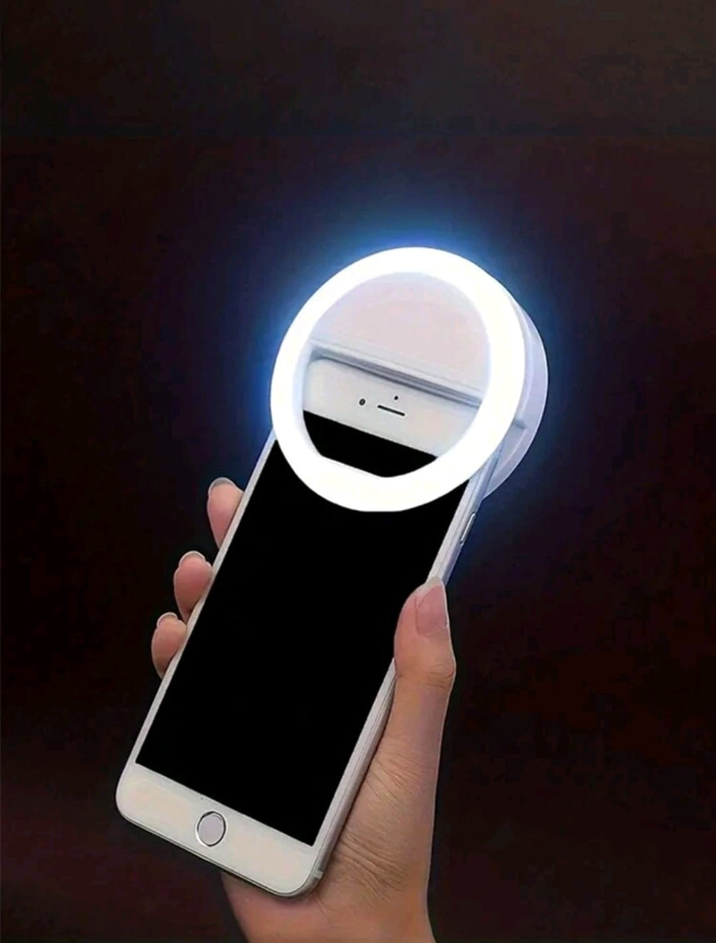 Luz de pinza recargable portátil, apta para fotografía al aire libre