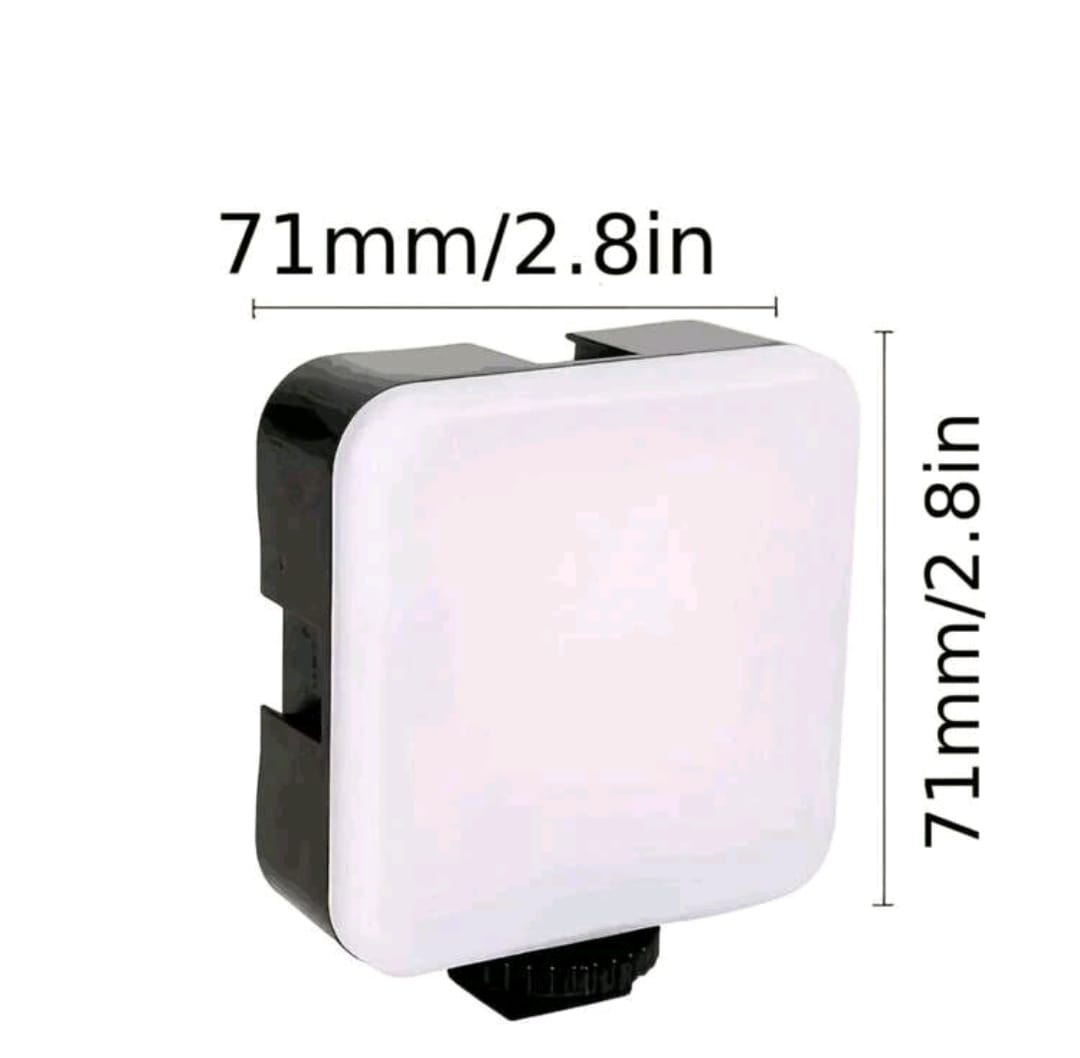 1 pieza portátil Anillo de luz para móvil con Clip