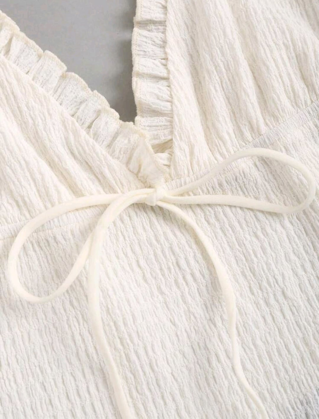 Sweetra Camisola sin espalda de mujer para verano con dobladillo de volantes