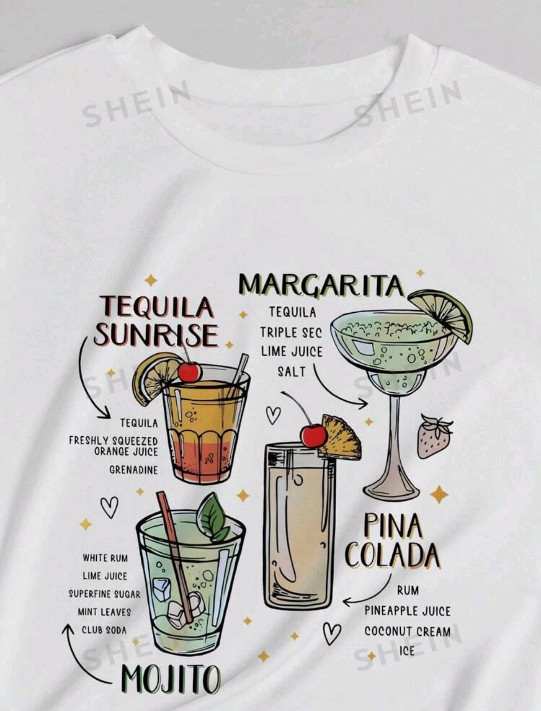 INAWLY Camiseta de manga corta con gráfico