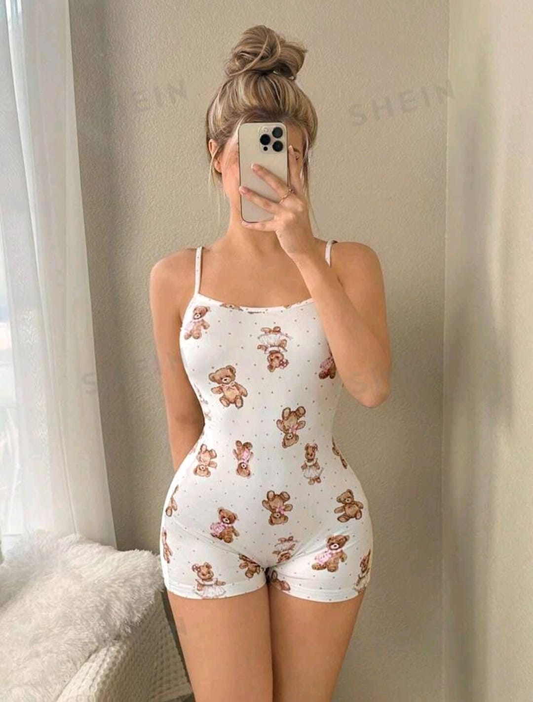 Sweetina Pijama de estilo Y2K para mujer, sexy con tirantes finos