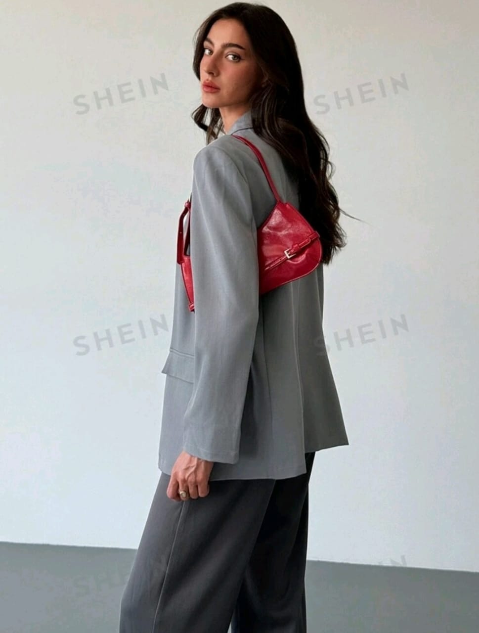 Aloruh Chaqueta de blazer oversize
